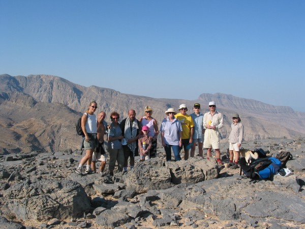 Team Photo at the top of the first ridge