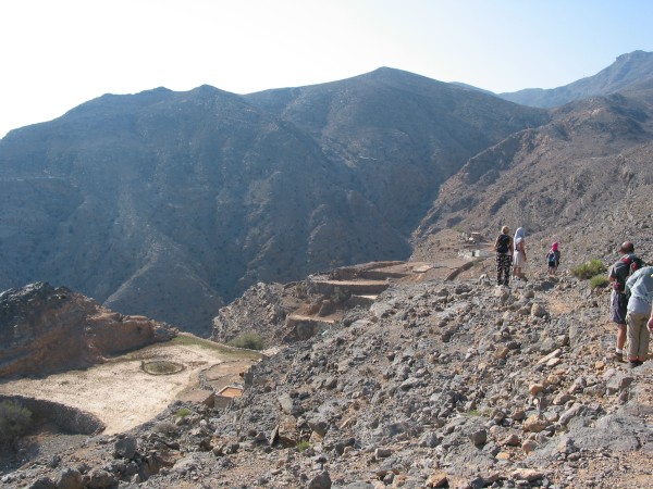 Traversing above the farm